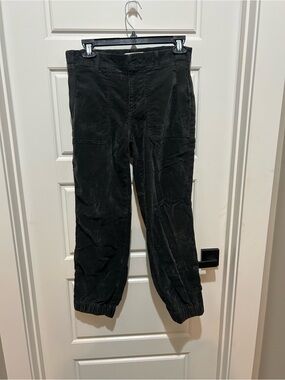 Women’s dark gray Corduroy Jogger Pants